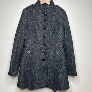Steve Madden Gray Wool Blend Coat Size  M